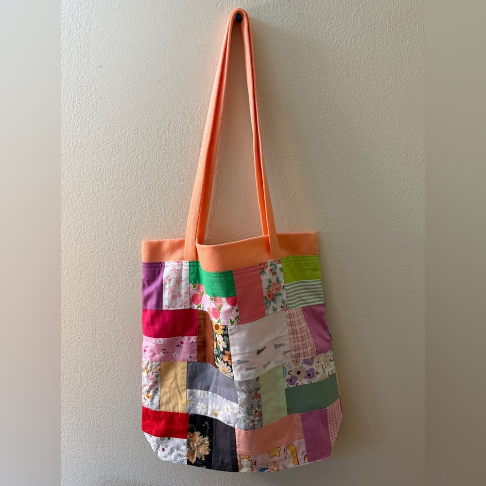Patchwork Tote Bag - Multicolor - image 2